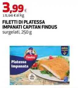 Ipercoop Filetti di Platessa Impanati Capitan Findus offerta