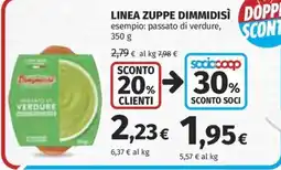 Ipercoop Dimmidisì passato di verdure offerta