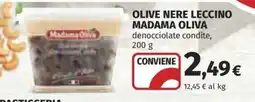 Ipercoop Olive nere leccino Madama Oliva offerta