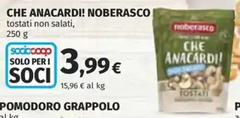 Ipercoop Che Anacardi! Noberasco offerta