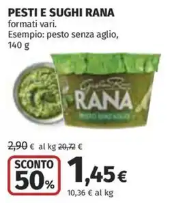 Ipercoop Pesti e sughi RANA offerta