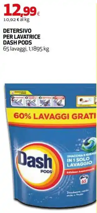 Detersivo per lavatrice Dash Pods