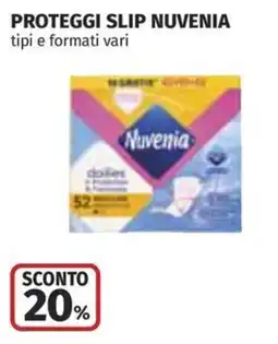 Ipercoop Proteggi slip nuvenia offerta