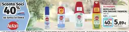 Ipercoop Repellente per zanzare tropical Autan offerta