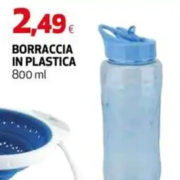 Ipercoop BORRACCIA IN PLASTICA offerta