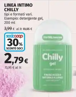 Ipercoop Chilly gel offerta