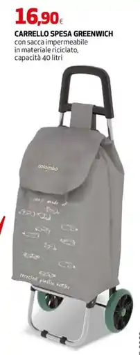 Ipercoop CARRELLO SPESA GREENWICH offerta
