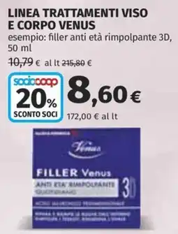 Ipercoop Filler Venus offerta