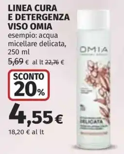 Ipercoop acqua micellare delicata OMIA offerta