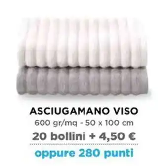 Ipercoop ASCIUGAMANO VISO offerta