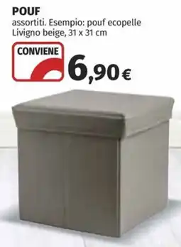 Ipercoop POUF assortiti offerta