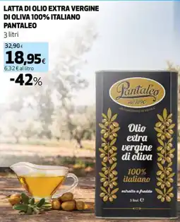 Ipercoop Latta di olio extra vergine di oliva 100% italiano Pantaleo offerta