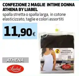 Ipercoop Maglie intime donna ATHENA BY LIABEL offerta