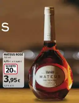 Ipercoop Mateus Rosé offerta