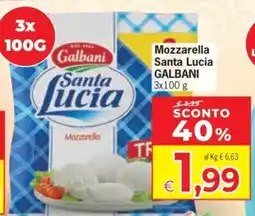 Despar Mozzarella Santa Lucia GALBANI offerta