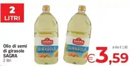 Despar Olio di semi di girasole SAGRA offerta
