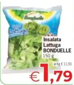 Despar Insalata Lattuga BONDUELLE offerta