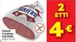 Despar Salame il Golfetta GOLFERA offerta