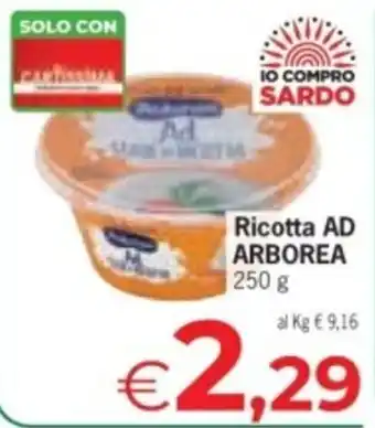 Despar Ricotta AD ARBOREA offerta