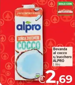 Despar Beveranda al cocco s/zucchero ALPRO offerta