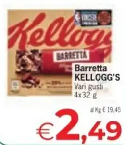 Despar Barretta KELLOGG'S offerta