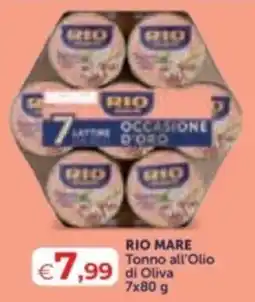 Despar RIO MARE Tonno all'Olio di Oliva offerta