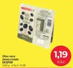 Despar Olive nere denocciolate DESPAR offerta