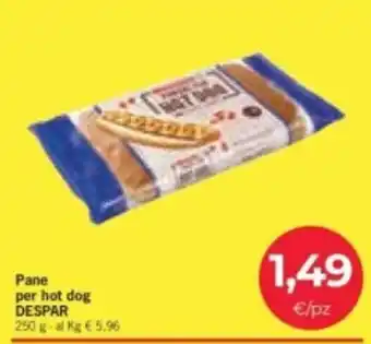 Despar Pane per hot dog DESPAR offerta