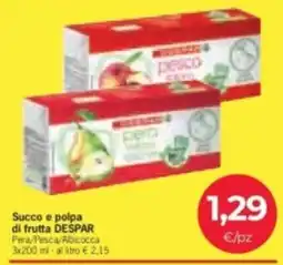 Despar Succo e polpa di frutta DESPAR offerta
