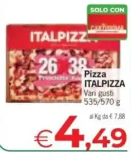 Despar Pizza ITALPIZZA offerta