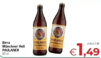Birra Münchner Hell PAULANER