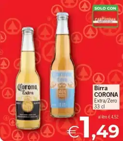 Despar Birra CORONA Extra/Zero offerta