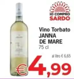 Despar Vino Torbato JANNA DE MARE offerta