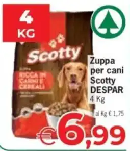 Despar Zuppa per cani Scotty DESPAR offerta