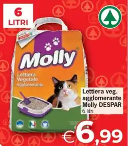Despar Lettiera veg. agglomerante Molly offerta