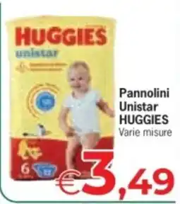 Despar Pannolini Unistar HUGGIES offerta