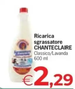 Despar Ricarica sgrassatore CHANTECLAIRE offerta