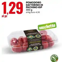 Eurospin Pomodoro datterino di pachino igp offerta