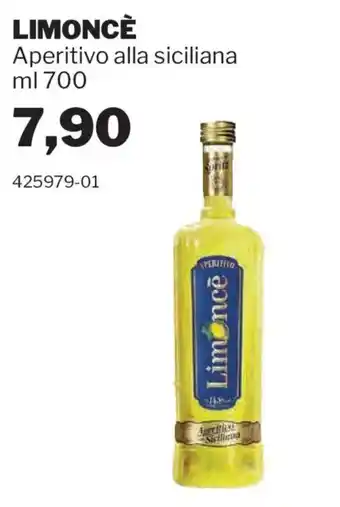 GrosMarket Limoncè Aperitivo alla siciliana offerta