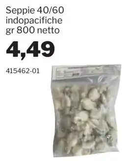 GrosMarket Seppie 40/60 indopacifiche offerta