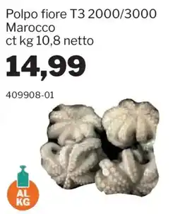 GrosMarket Polpo fiore T3 offerta