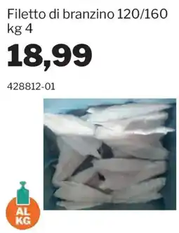 GrosMarket Filetto di branzino offerta