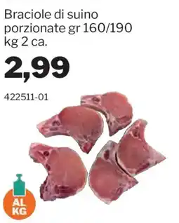 GrosMarket Braciole di suino offerta