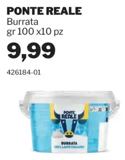 GrosMarket Ponte Reale Burrata offerta