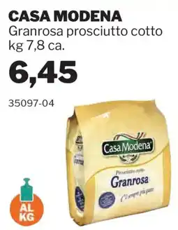 GrosMarket Casa Modena Granrosa prosciutto cotto offerta