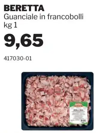 GrosMarket BERETTA Guanciale in francobolli offerta