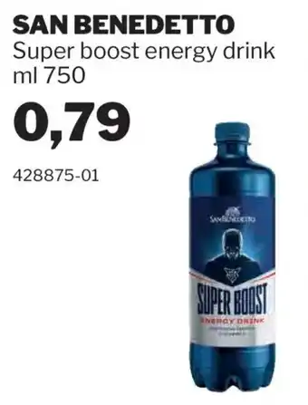 GrosMarket SAN BENEDETTO Super boost energy drink offerta