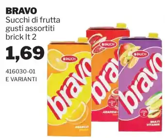 GrosMarket Succhi di frutta Bravo offerta