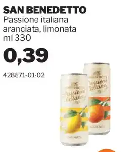 GrosMarket SAN BENEDETTO Passione italiana aranciata, limonata offerta