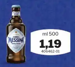 GrosMarket Birra Messina offerta